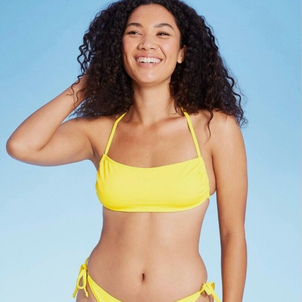 Yellow bikini